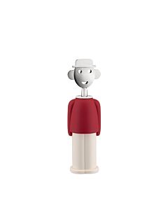 Alessi - Alessandro Corkscrew - Red/White